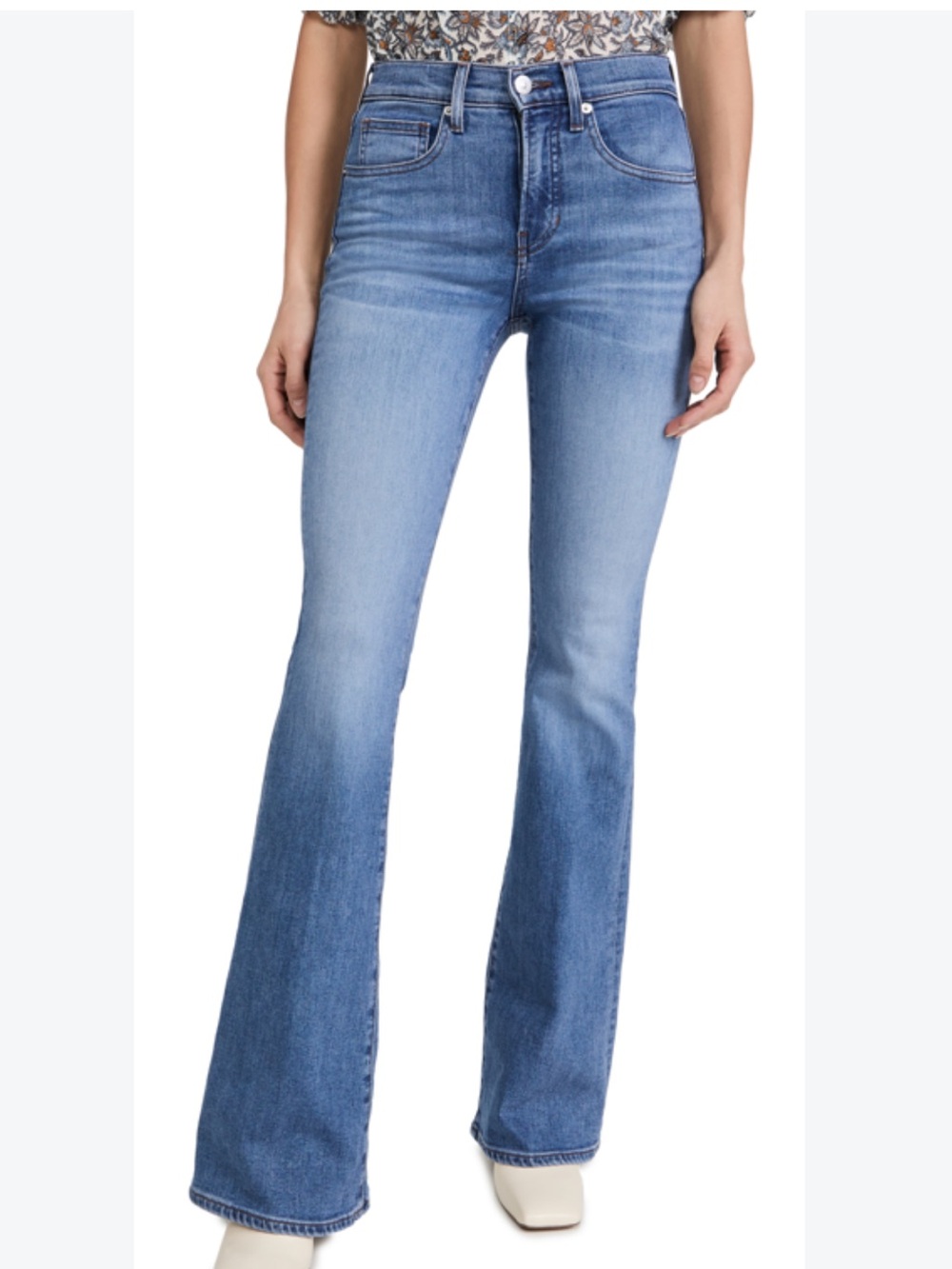 Veronica Beard Beverly High Rise Skinny Flare Jeans Size 26